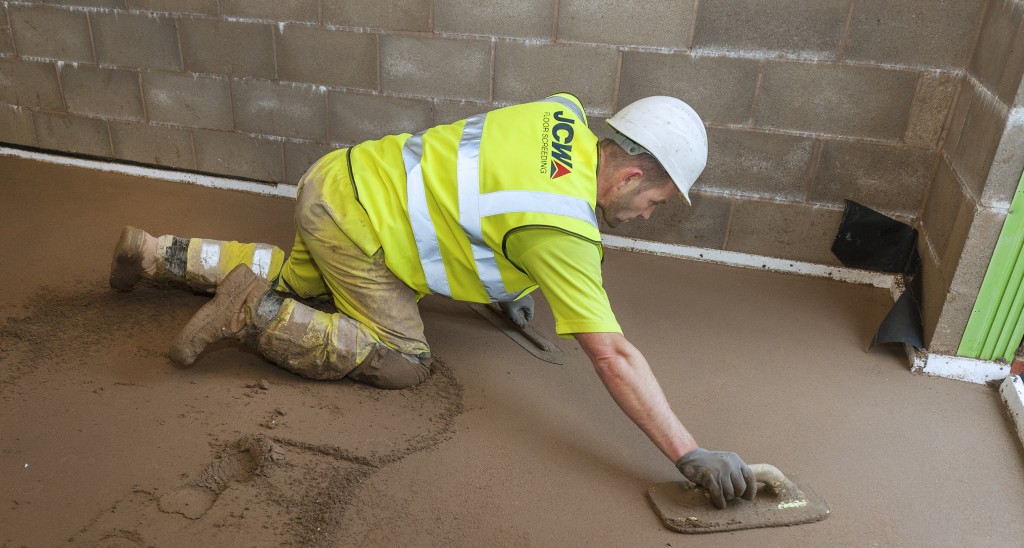 Quick Drying Screed  JCW Fast Drying Sand and Cement Screed